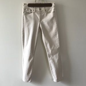 J. Crew Natural Toothpick Jeans